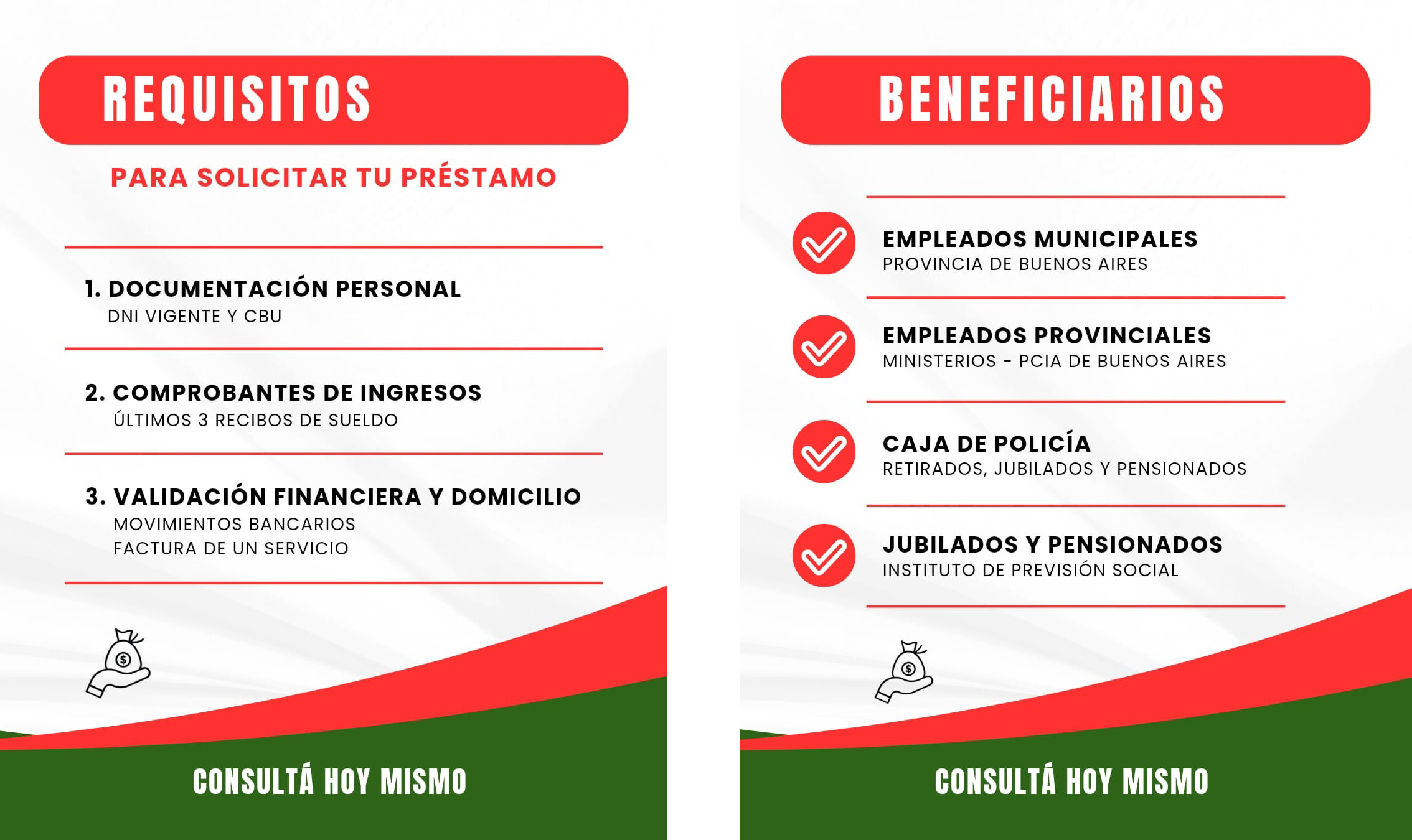 requisitos y beneficios